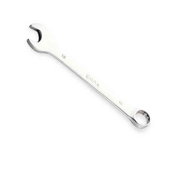 Ключ ріжково-накидний 18мм CrV Мукачево