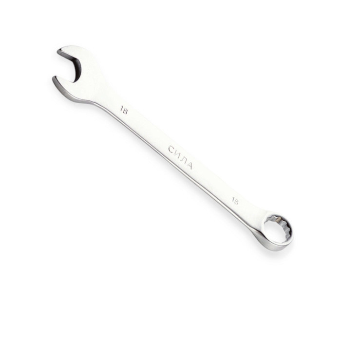 Ключ ріжково-накидний 18мм CrV Мукачево - фото 1