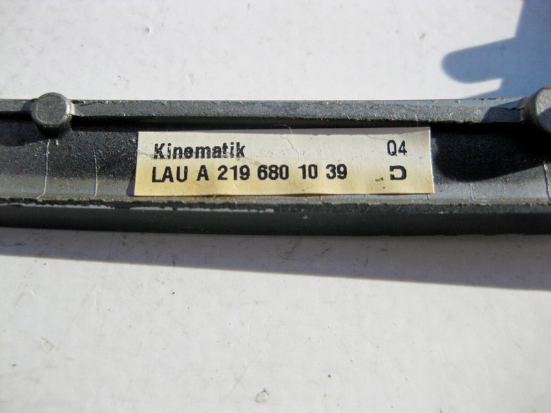 Mercedes-Benz  A2196801039 Дерев'яна декоративна накладка блоку кнопок аварійки, ESP CLS C219 Одеса - фото 3