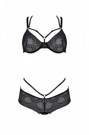 Комплект Passion DROSERA BIKINI black L/XL - ECO Passion Львів