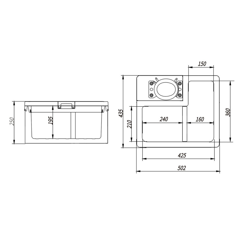 Компресорний автохолодильник Alpicool АRC22 (22 літри). До -18℃. Живлення 12, 24 вольт Київ - фото 9