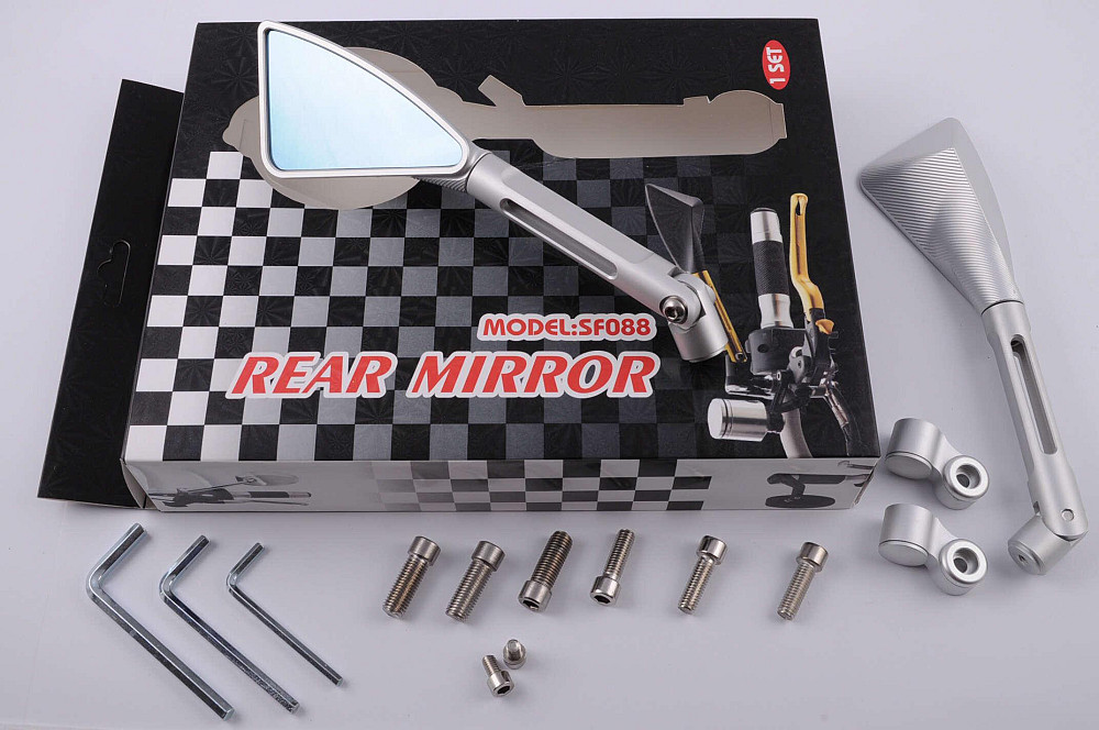 Дзеркала (срібло, трикутні, алюм., антивідблиск, перехід., інструм.) CNC Київ - фото 1