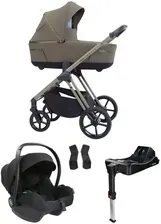 Дитяча коляска Espiro Miloo – zestaw 4w1 – z fotelikiem Avionaut Cosmo 2.0 Smart i bazą Dock 2.0 – 209 Charming Touch Київ - фото 1