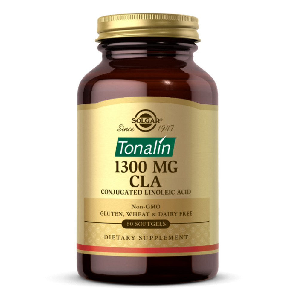 Конъюгированная линолевая кислота (тоналин) Solgar Tonalin® CLA 1300mg 60 softgels Киев - изображение 2