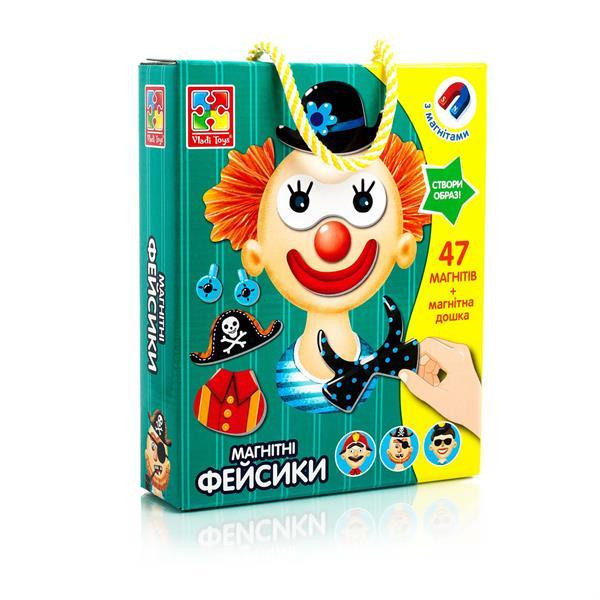 Магнитная игра Vladi Toys Фейсики (VT3702-15) Харьков - изображение 3