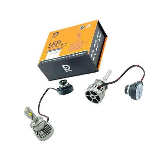 Автолампа D4 12V LY 6000K 10000L радиатор c вентилятором и обманкой LED Мукачево