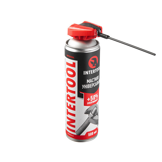 Мастило універсальне, аерозоль, 500 мл INTERTOOL FS-4000 Київ - фото 3