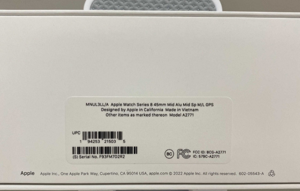 Apple Watch 8 45mm Midnight GPS MNP13 . Киев - изображение 3