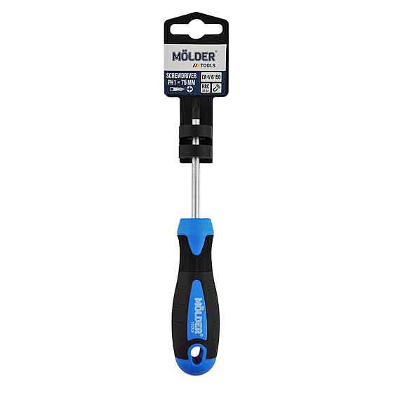 Викрутка Molder хрестова PH1x75mm Киев