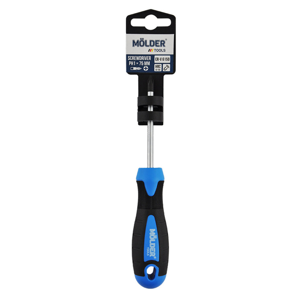 Викрутка Molder хрестова PH1x75mm Киев - изображение 1