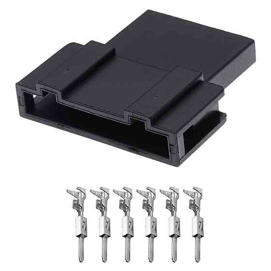 Роз'єм конектор 6-кон., Педаль Акселератора, 3B0972706d, VAG Германия універс., Салон, Audi, Skoda, VW Київ