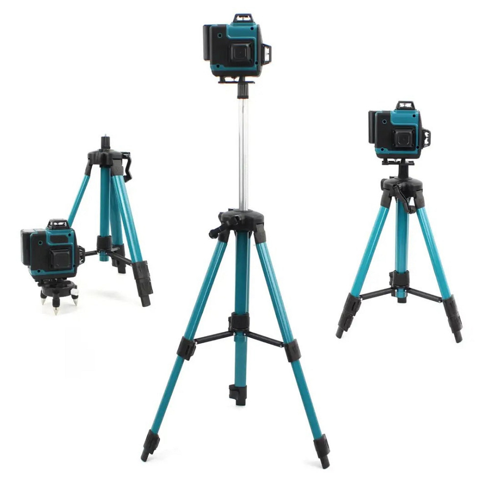 Акумуляторний лазерний рівень зі штативом на 16 ліній у кейсі,Синій SBR Київ - фото 4