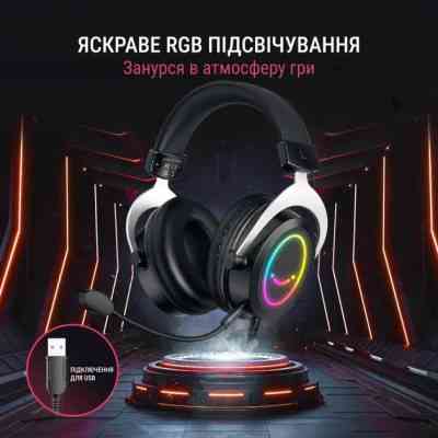 Навушники Fifine H3 RGB Black (H3) Вінниця