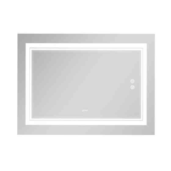 Дзеркало настінне прямокутне сенсорне Qtap Cardinal 1000х700 з LED-підсвіткою Touch, з антизапотіванням Харків