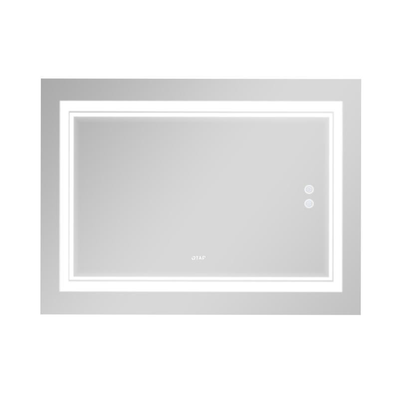 Зеркало настенное прямоугольное сенсорное Qtap Cardinal 1000х700 с LED-подсветкой Touch, с антизапотеванием Харьков - изображение 4