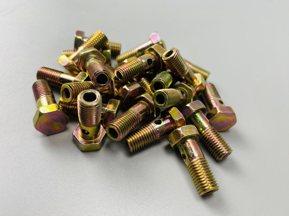 Болт-штуцер M 8 × 1 × 33 2 отвори  універсальний Мукачево - фото 7