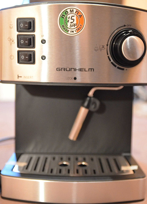 Кавоварка Ріжкова GRUNHELM GEC 15. Київ - фото 3