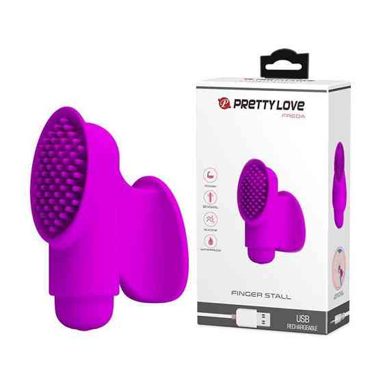 Клиторальный стимулятор на палец Pretty Love «Freda» BI-014596 Sex Aura Киев