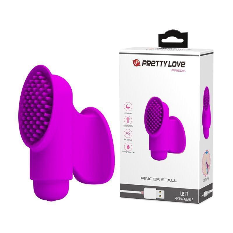 Клиторальный стимулятор на палец Pretty Love «Freda» BI-014596 Sex Aura Киев - изображение 1