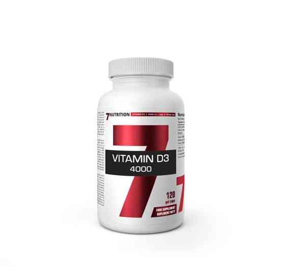 Vitamin D3 4000 IU, 120 капсул Луцьк