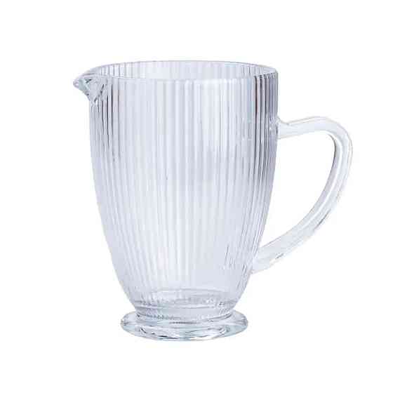 Набір скляний глечик і 6 склянок прозорий HP535 Коломия