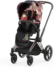 Детская коляска Cybex Priam 4.0 Spring Blossom Dark Spacerowy Киев - изображение 1