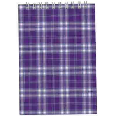 Блокнот Buromax spiral top, А6, 48sheets, square, violet (BM.2480-07) Вінниця