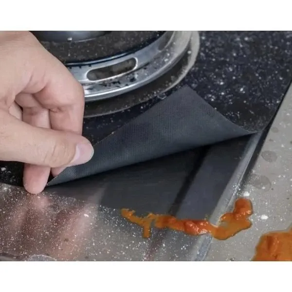 Килимок для газової плити 10шт Захисні антипригарні килимки-накладки для варильної поверхні плити, килимок для газової плити Одеса - фото 6