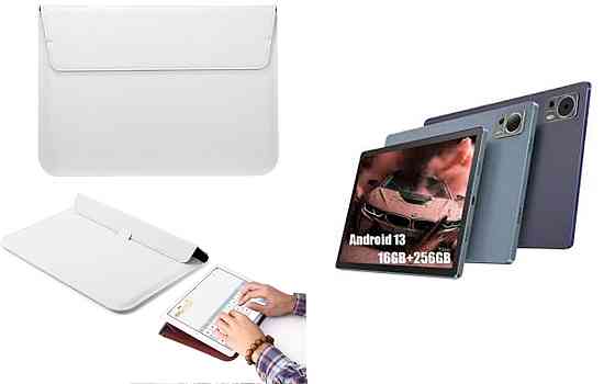 Чохол-конверт VitoCase для Ainuevo Tab S9, з функцією підставки для планшета Білий Київ