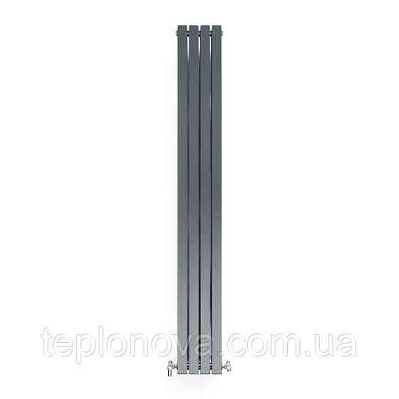 Дизайнерський радіатор 1800/236 (мм) антрацит IDEALE JOLANDA (бокове підключення) 12 4/1800/236 Чернівці