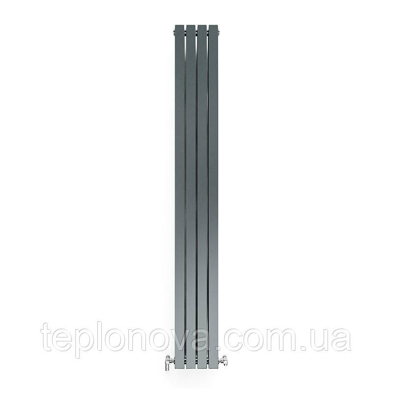 Дизайнерський радіатор 1800/236 (мм) антрацит IDEALE JOLANDA (бокове підключення) 12 4/1800/236 Чернівці - фото 1