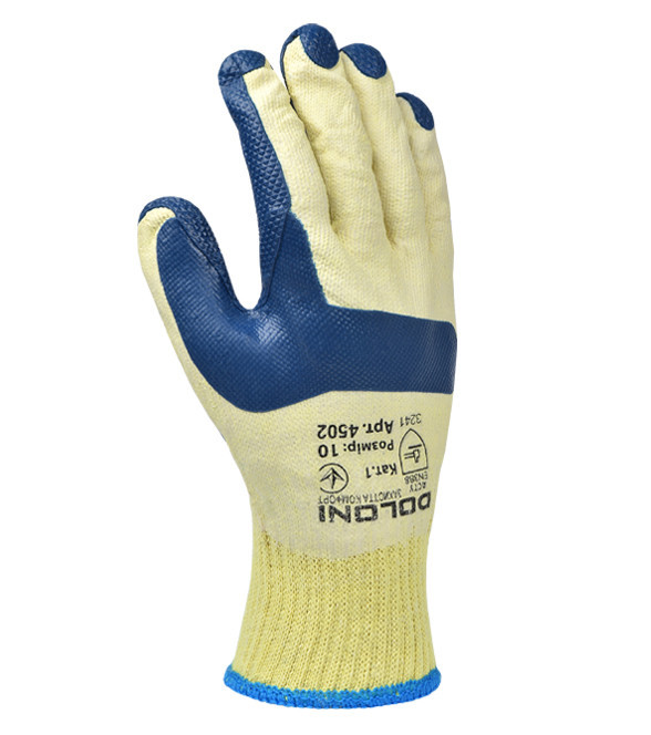 Doloni рукавички робочі трикотажні з латексним покриттям, розмір 10, Extragrab 4502 Рівне - фото 1