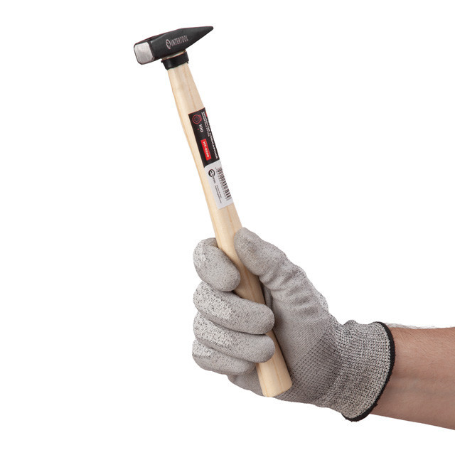 Молоток слесарный, 100 г, ручка из ясеня INTERTOOL HT-0250 Киев - изображение 9