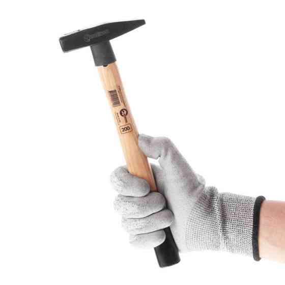 Молоток слесарный, 200 г, ручка из ясеня INTERTOOL HT-0251 Киев