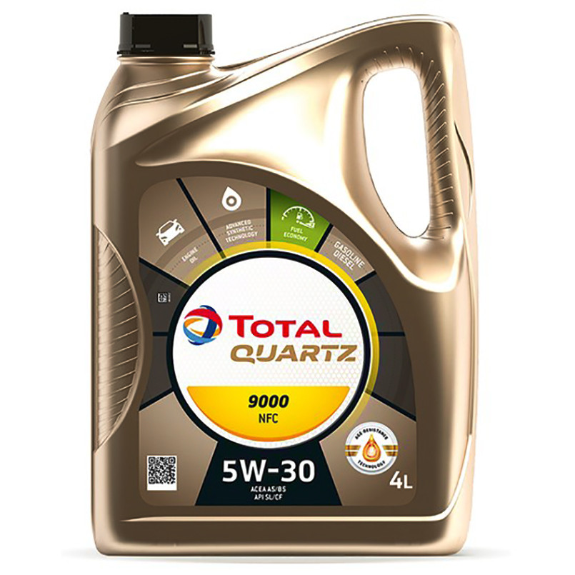 Моторне масло Total Quartz 9000 5W-30 4л Львів - фото 1