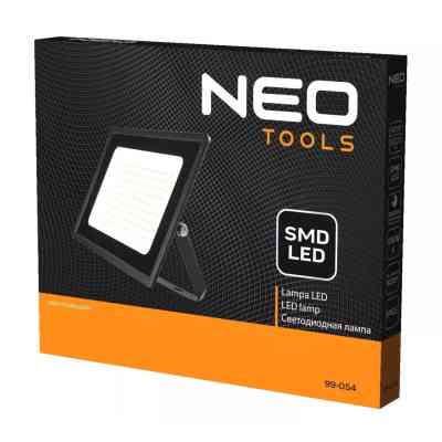 Прожектор Neo Tools алюміній, 220 В, 100Вт, 8000 люмен, SMD LED, кабель 0.3 м бе (99-054) Вінниця