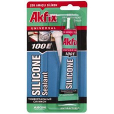 Силікон 50мл прозорий Akfix 100Е Житомир - изображение 1