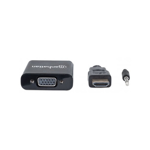 Перехідник HDMI M -> VGA F (з аудіо інтерфейсом) RTL Manhattan (151450) Киев - изображение 5