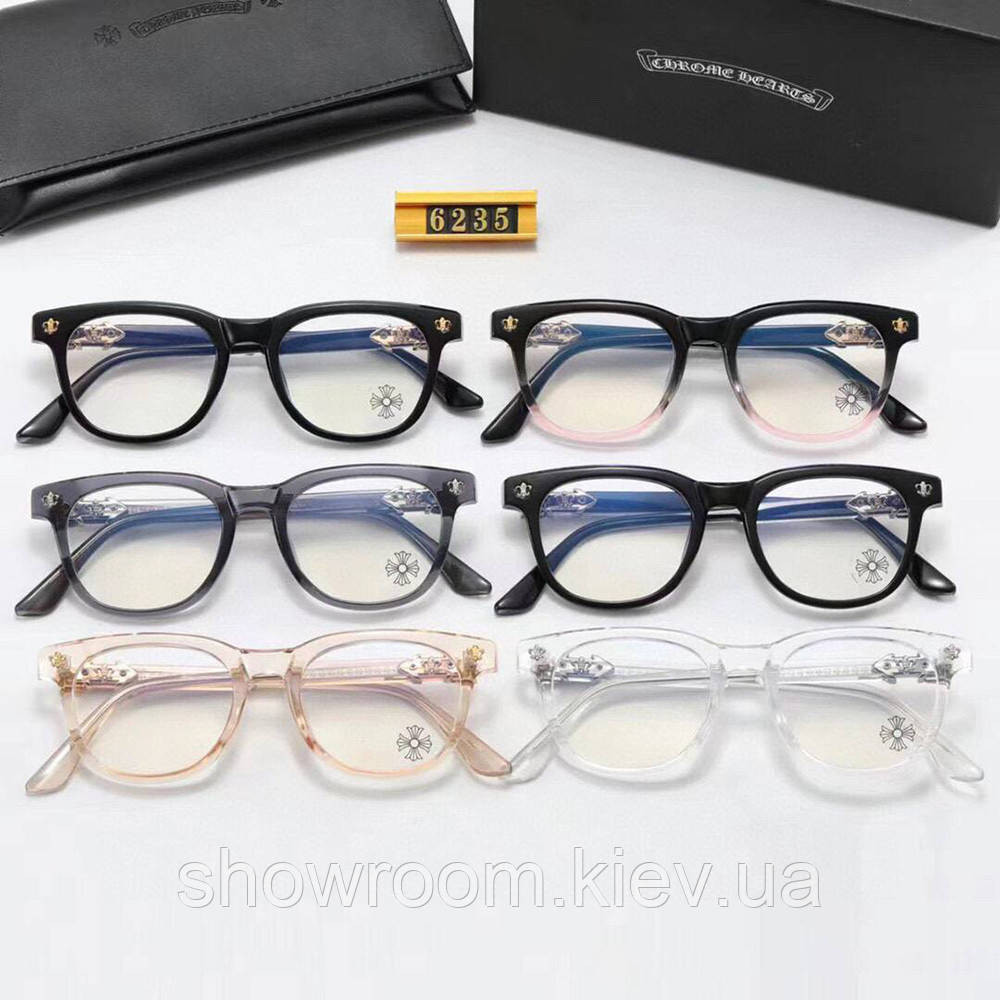 Жіноча брендова оправа Chrome Hearts 6235 gold Київ - фото 2