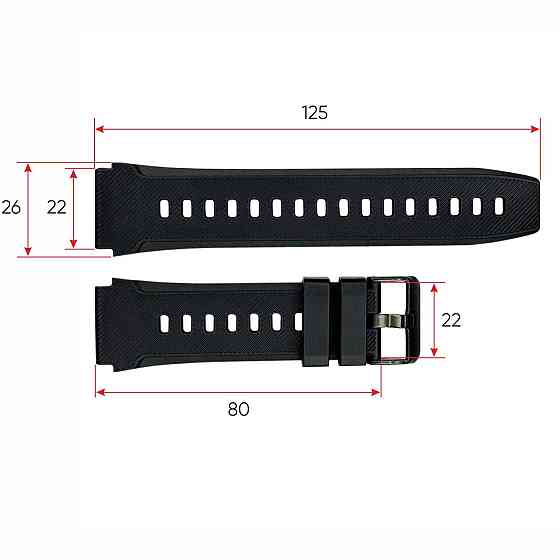 Ремешок для смарт часов Modfit Sniper Black SBR Киев