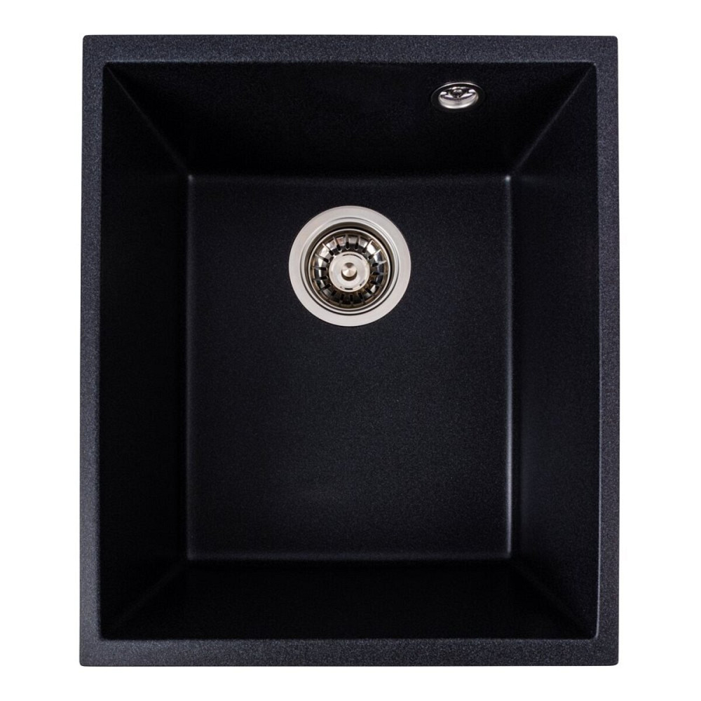 VALESO Гранітна мийка для кухні VALESO ROXY 3744 матова Карбон Коломия - фото 7