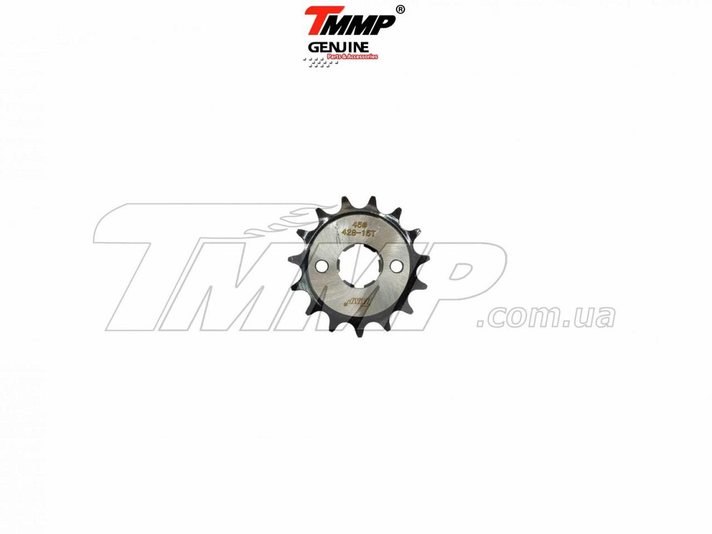 Звезда трансмиссии (передняя) , мотоцикл Лифан 125-200 428-15T -2 Мукачево - изображение 1