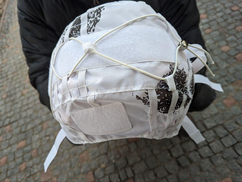 Чохол (кавер) ковер на каску типу FAST ФАСТ TOR-D ТОР-Д ляпка клякса розмір універсальний Днепр - изображение 7