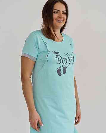 Сорочка домашня для вагітних — Princess/Boy Nicoletta 7373 M Київ