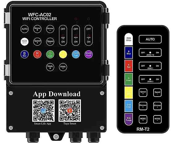 Пульт керування прожекторів для басейнів Aquajoy WK WFC-AC02 Wifi 2 канали Київ