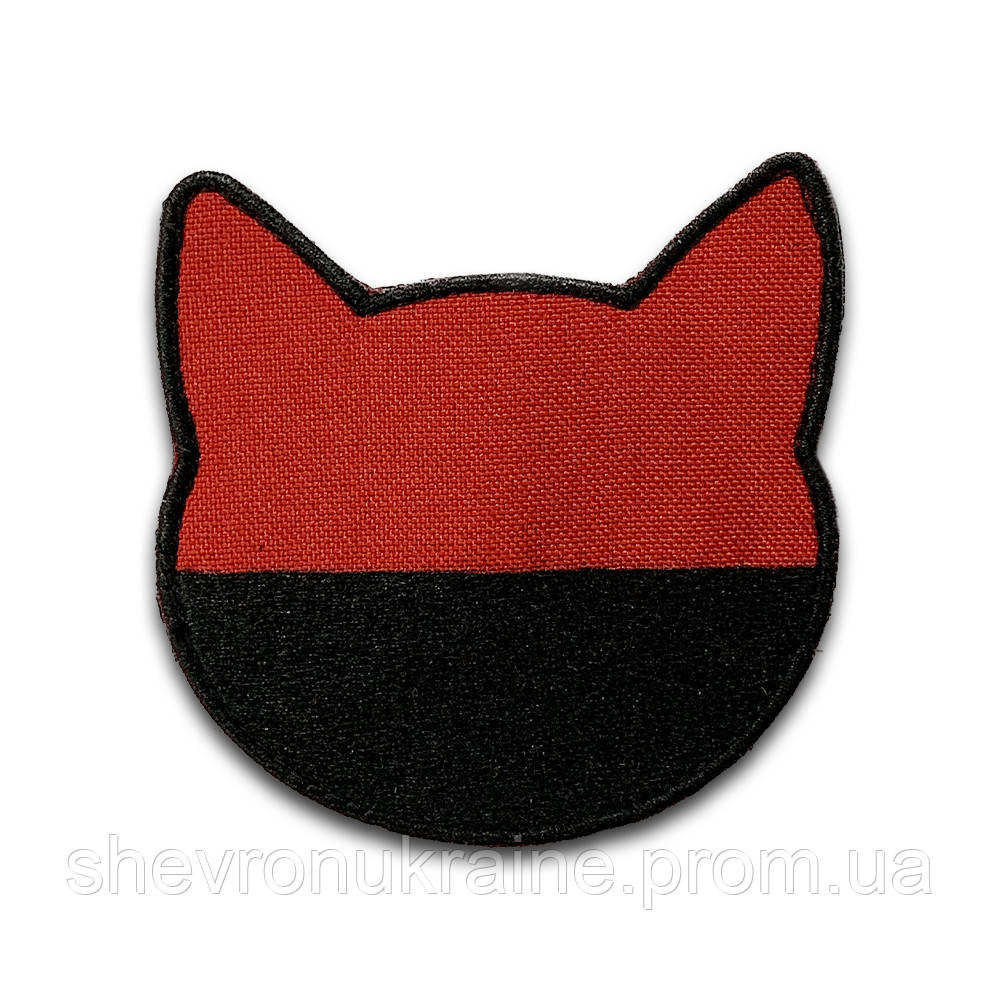 Шеврон КОТИК УПА (Форма контурная. На липучке) Размер 6.7x6.7см Киев - изображение 8