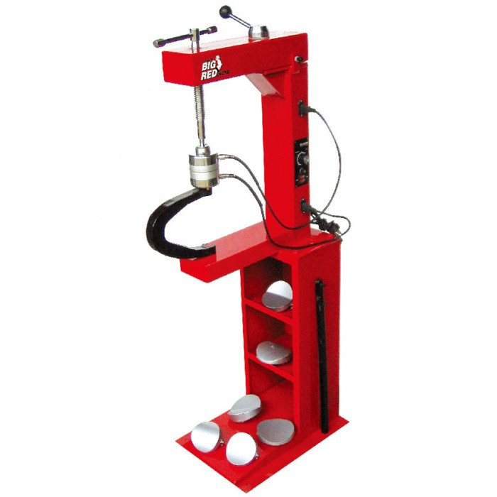 Вулканізатор із гвинтовим притискачем, 2 пластини, (6 форм) TORIN TRAD004 Одеса - фото 1