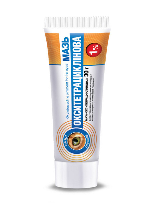 Мазь Окситетрациклиновая 1% глазная 30 г O.L.KAR Винница - изображение 1