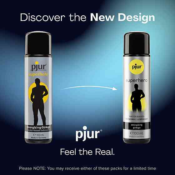 Лубрикант - Pjur Superhero Energizing Glide, 30 мл Sex Aura Київ