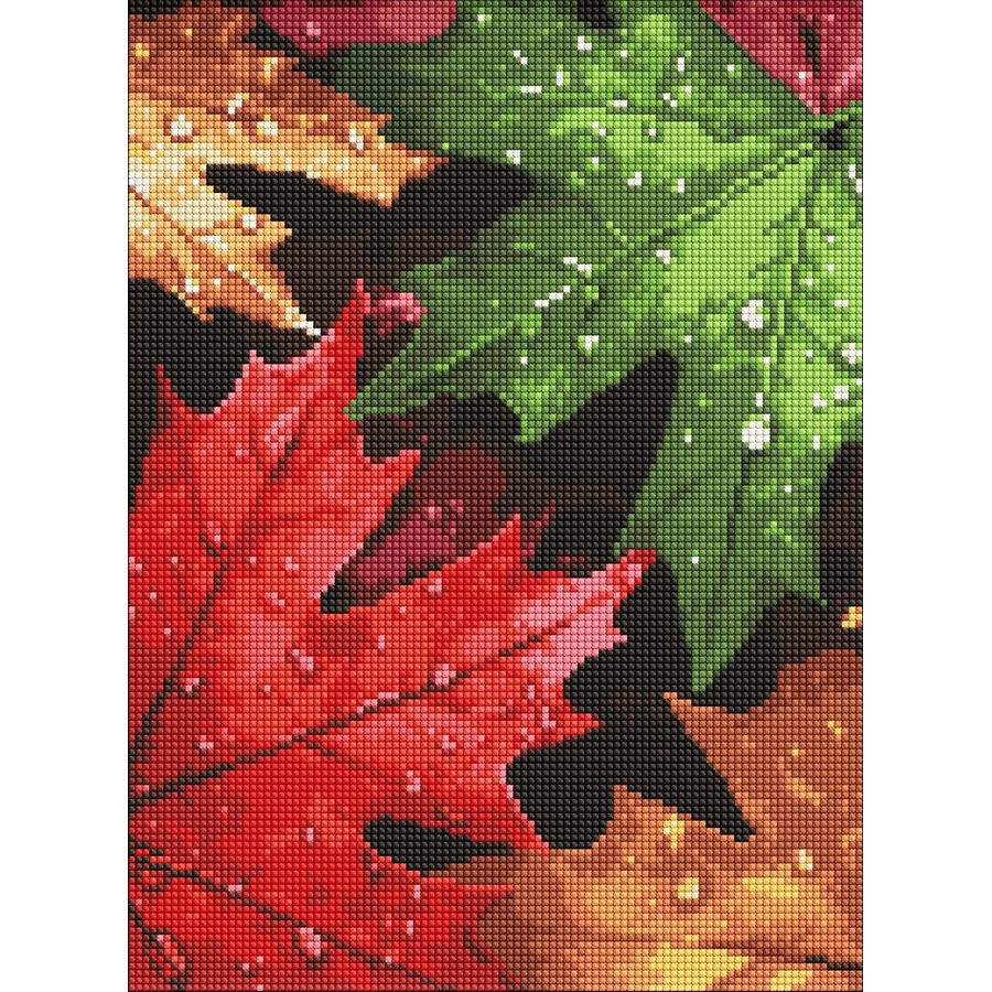 Алмазна мозаїка "Осіння роса" ©art_selena_ua AMO20073, 30х40 см Вінниця - фото 1